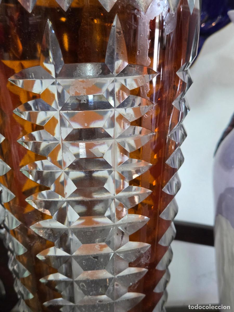 Antig&uuml;edades: jarron de cristal de murano - Foto 3