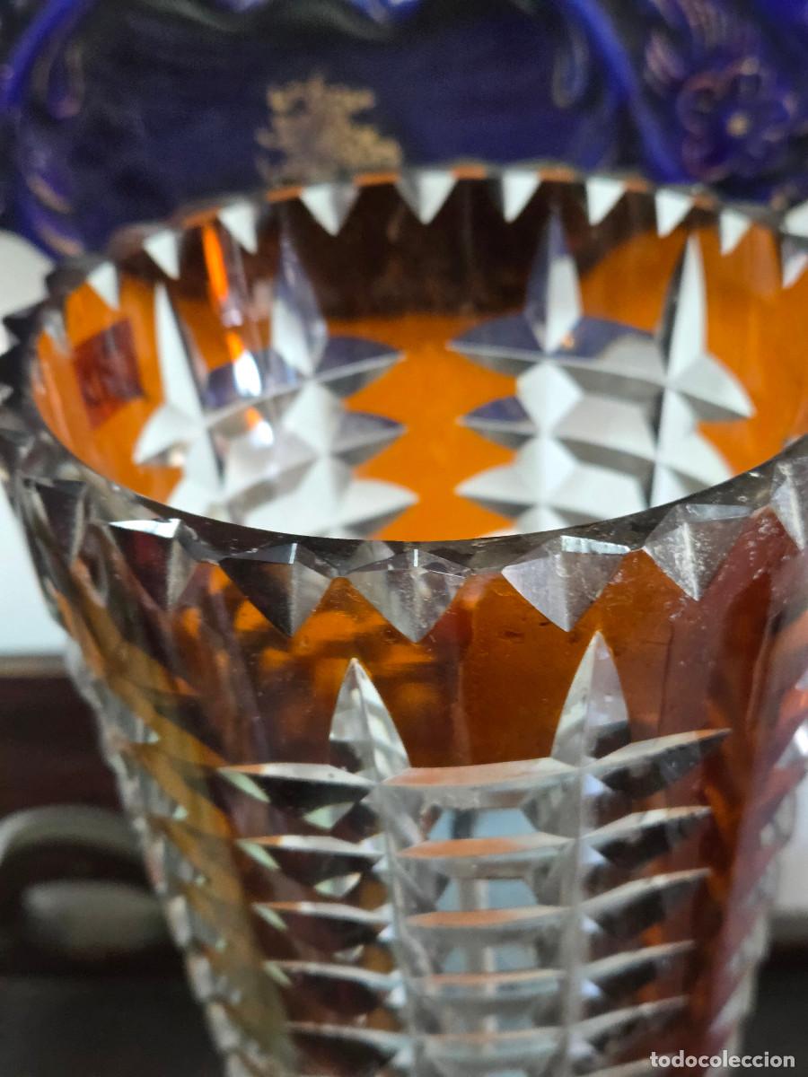 Antig&uuml;edades: jarron de cristal de murano - Foto 4