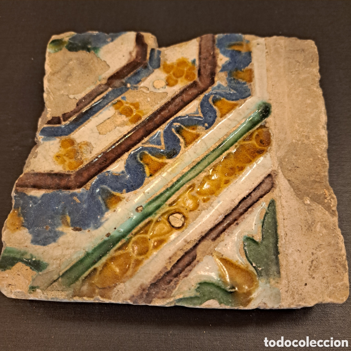 Antig&uuml;edades: Azulejo. Fragm.tabla.XVI. - Foto 5