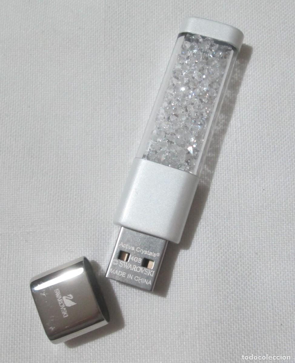 Antig&uuml;edades: Swarosvki, pendrive modelo cristal 4GB. - Foto 3