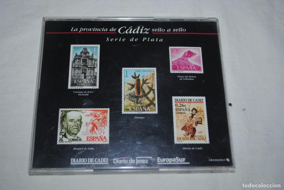 Antig&uuml;edades: SELLOS DE LA PROVICIA DE CADIZ EN PLATA - Foto 1