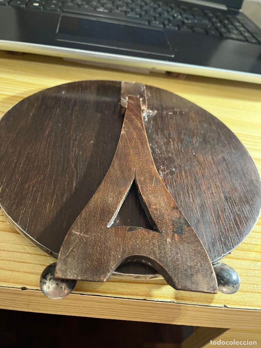Antig&uuml;edades: Espejo plata de ley antigua - Foto 2