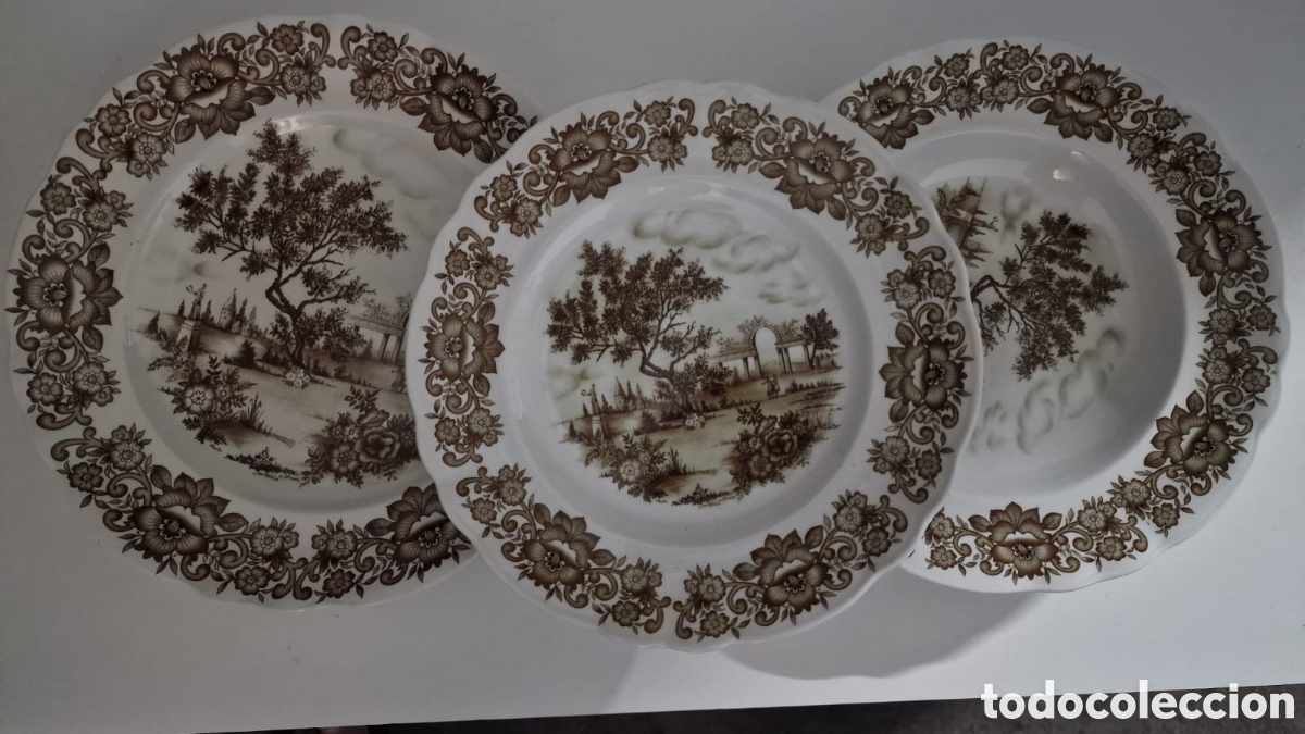 Antig&uuml;edades: Vajilla de pocelana sin usar - Foto 3