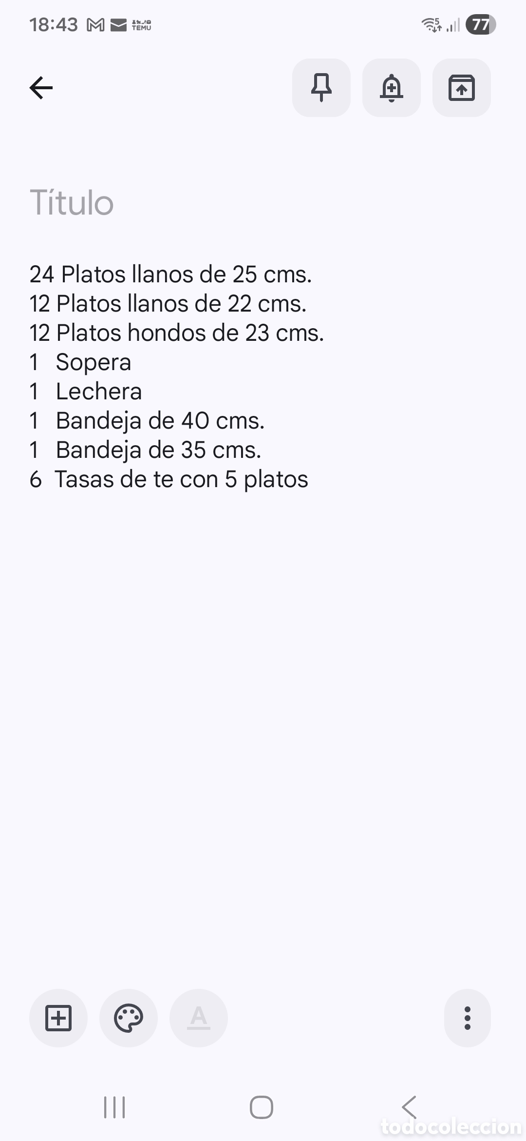 Antig&uuml;edades: Vajilla de pocelana sin usar - Foto 1