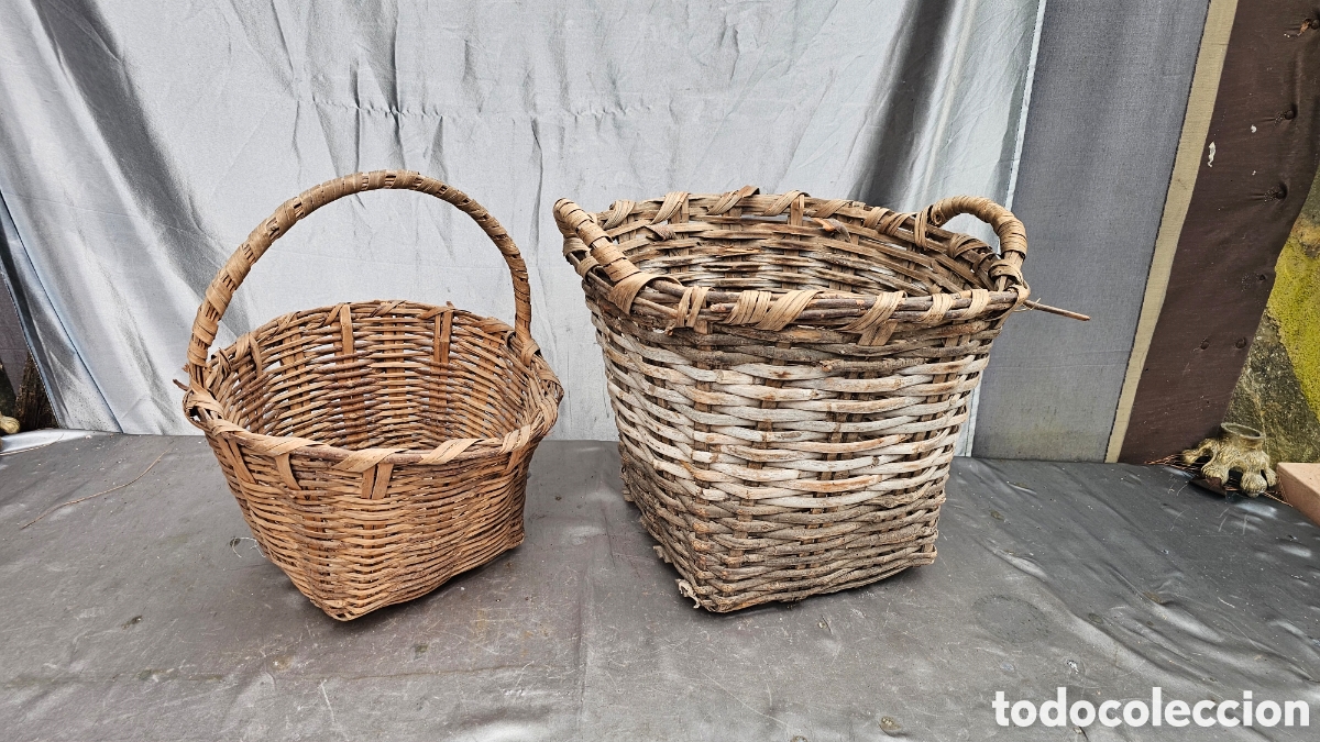 Antiques: Antiguos cestos ............