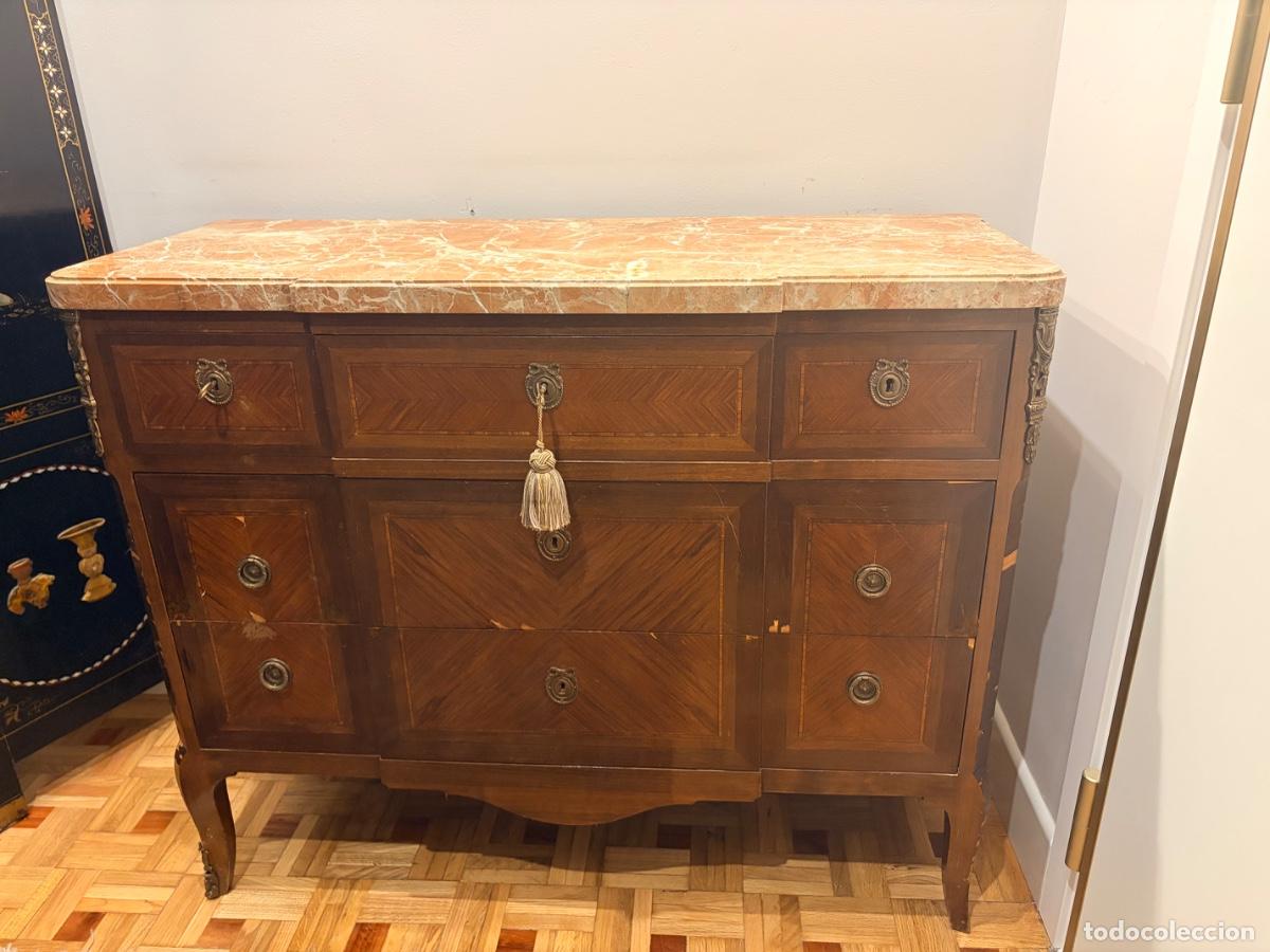 Antig&uuml;edades: Comoda antigua francesa - Foto 2