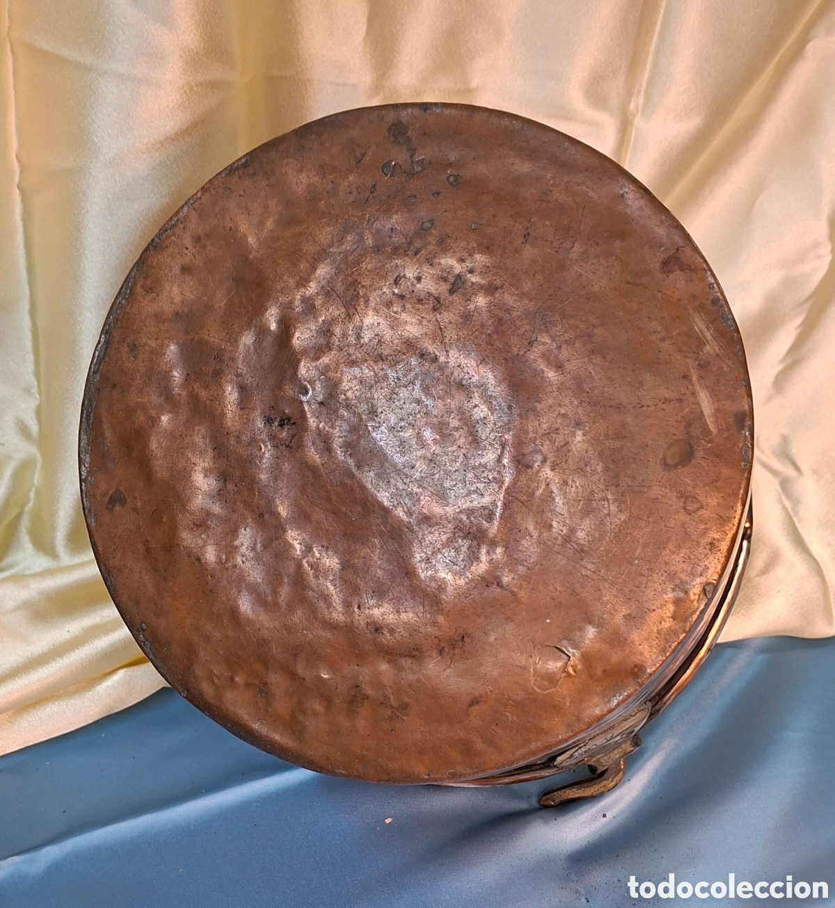 Antig&uuml;edades: Olla de cobre siglo XIX - Foto 5