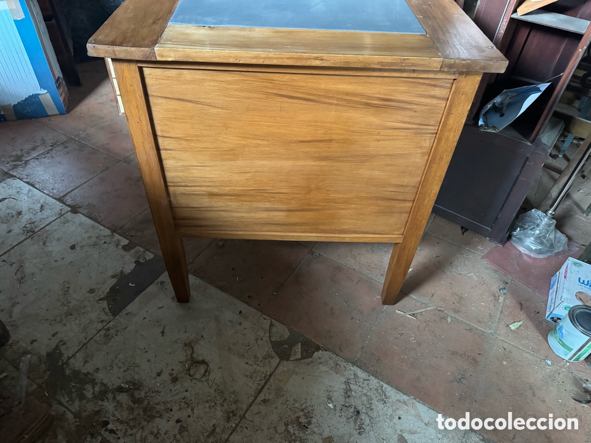 Antig&uuml;edades: Mesa de despacho en madera - Foto 5