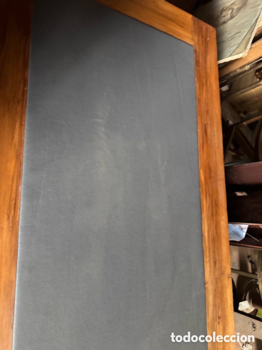 Antig&uuml;edades: Mesa de despacho en madera - Foto 7