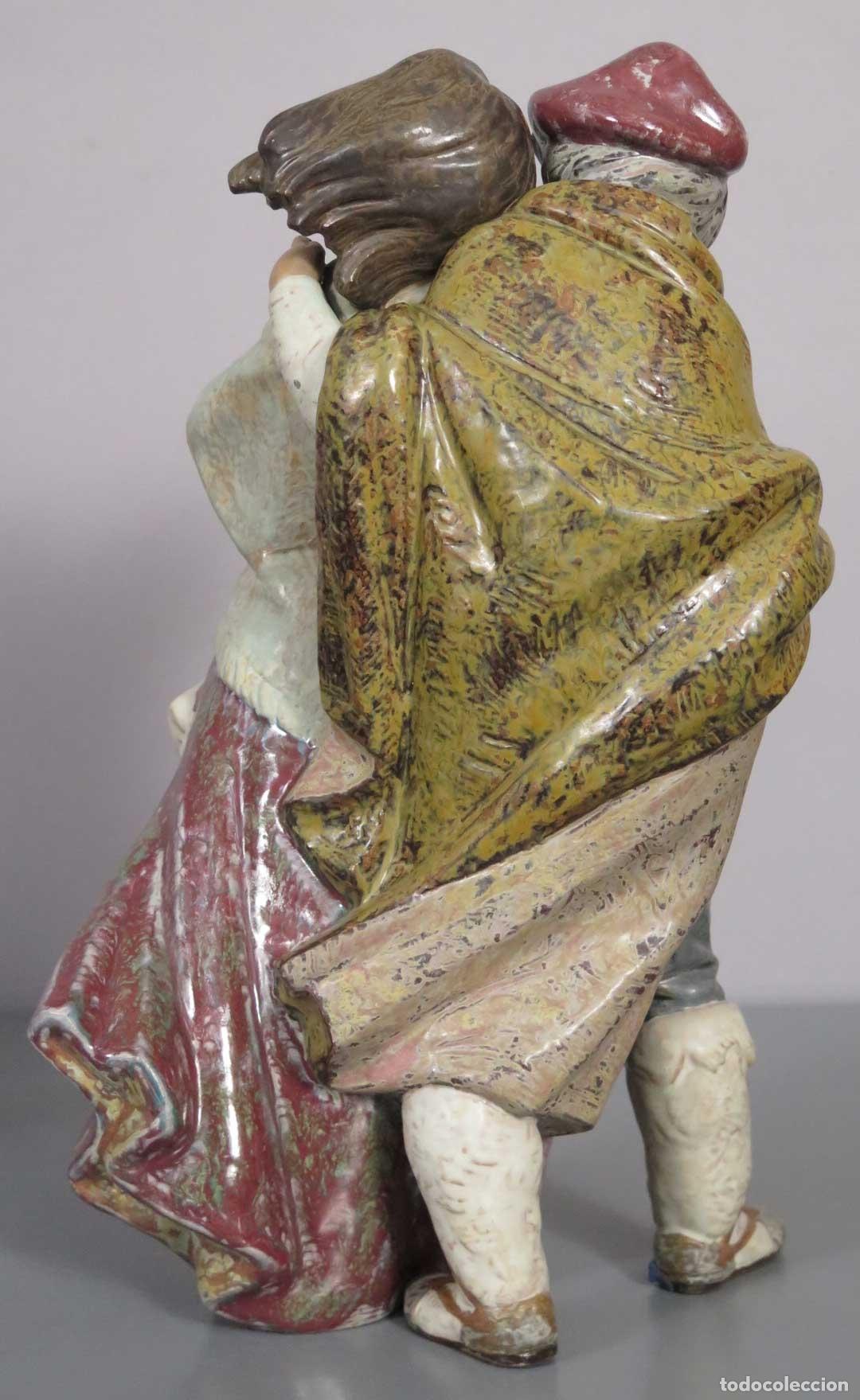 Antig&uuml;edades: CARA AL VIENTO. LLADRO. - Foto 4