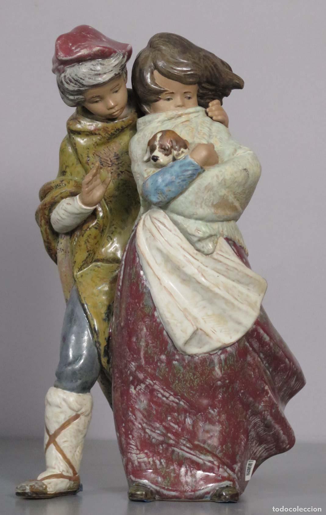 Antig&uuml;edades: CARA AL VIENTO. LLADRO. - Foto 1