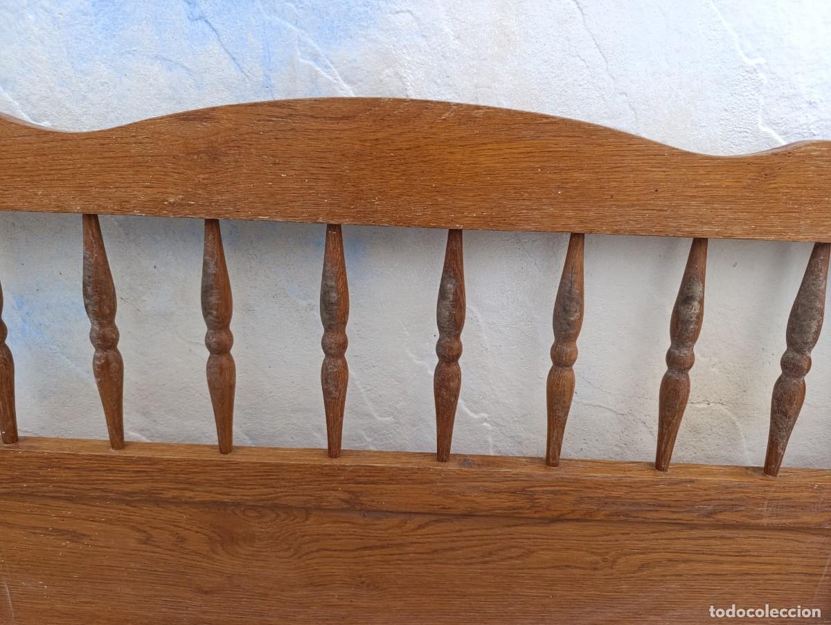 Antig&uuml;edades: Preciosa cama estilo Luis XV de madera de roble - Foto 11