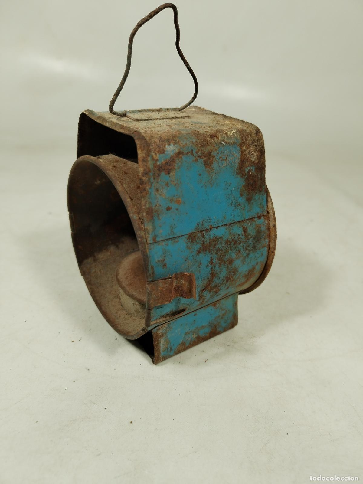 Antig&uuml;edades: antiguo farol para corrocer - c120 - Foto 4