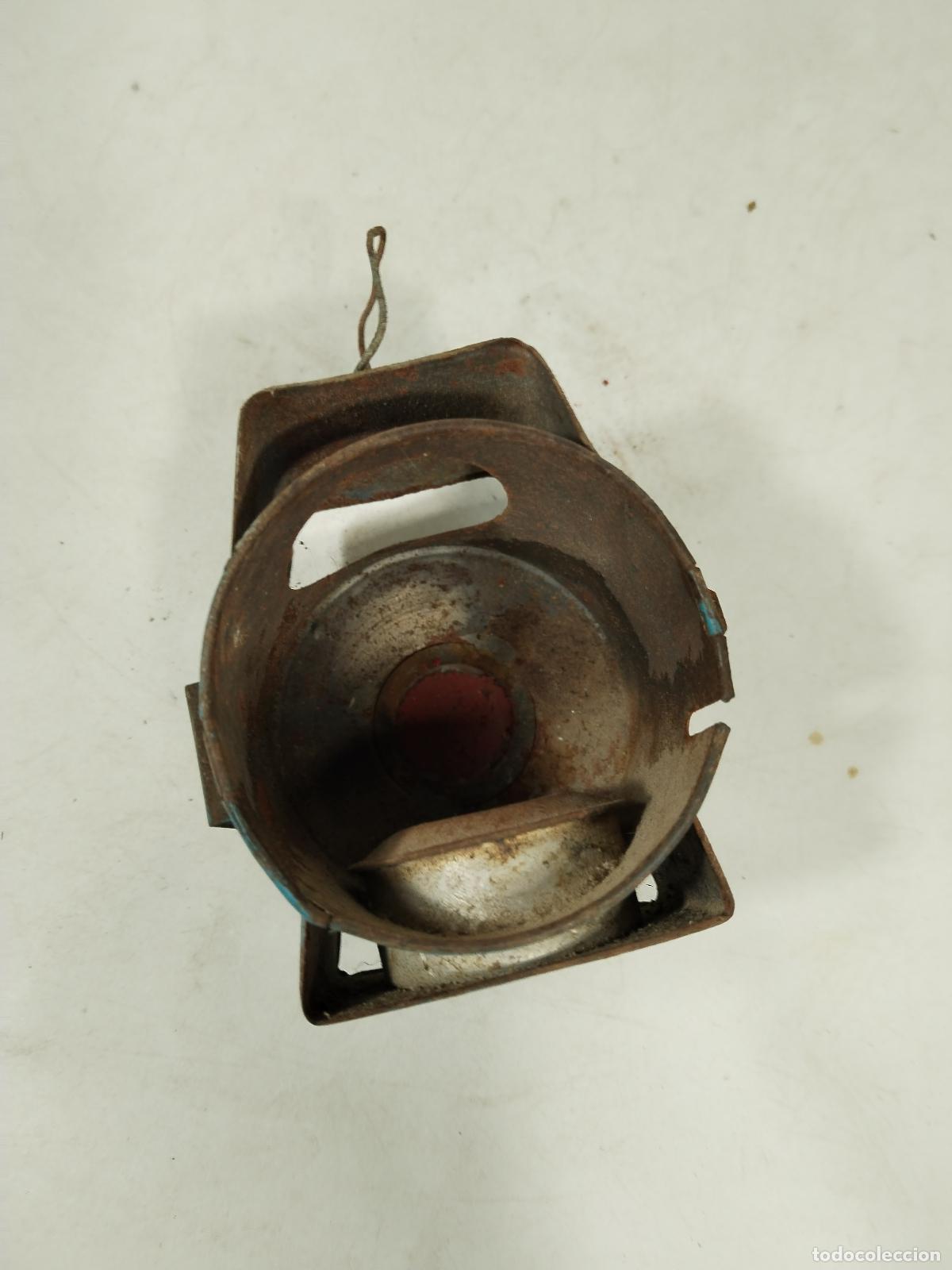 Antig&uuml;edades: antiguo farol para corrocer - c120 - Foto 6
