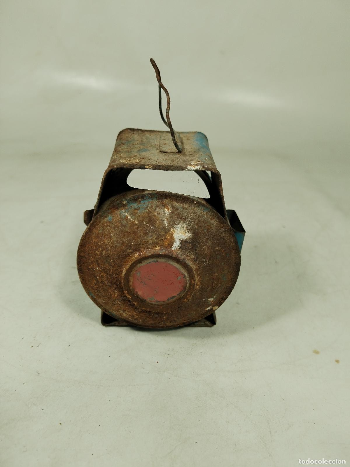 Antig&uuml;edades: antiguo farol para corrocer - c120 - Foto 7
