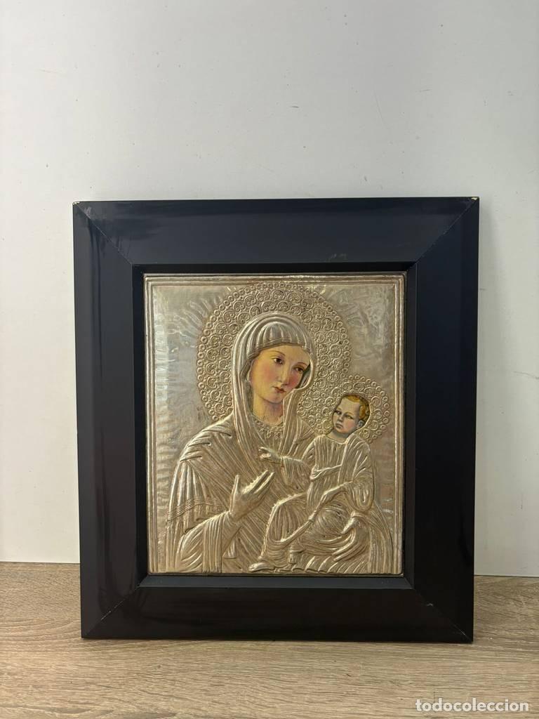 Antig&uuml;edades: ICONO DE LA VIRGEN MAR&Iacute;A - Foto 1