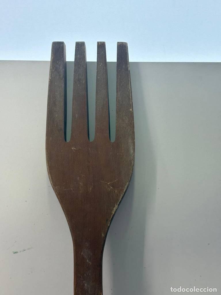 Antig&uuml;edades: TENEDOR DECORATIVO.. - Foto 4