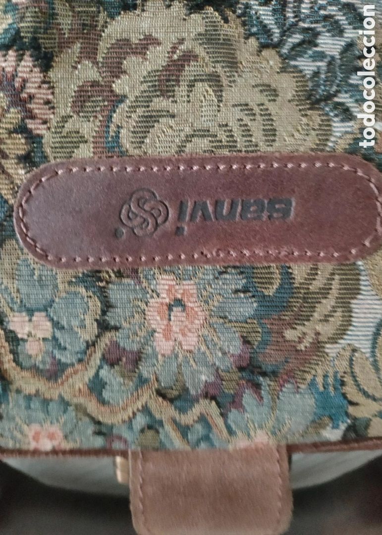 Antig&uuml;edades: Bolsa de viaje vintage - Foto 4