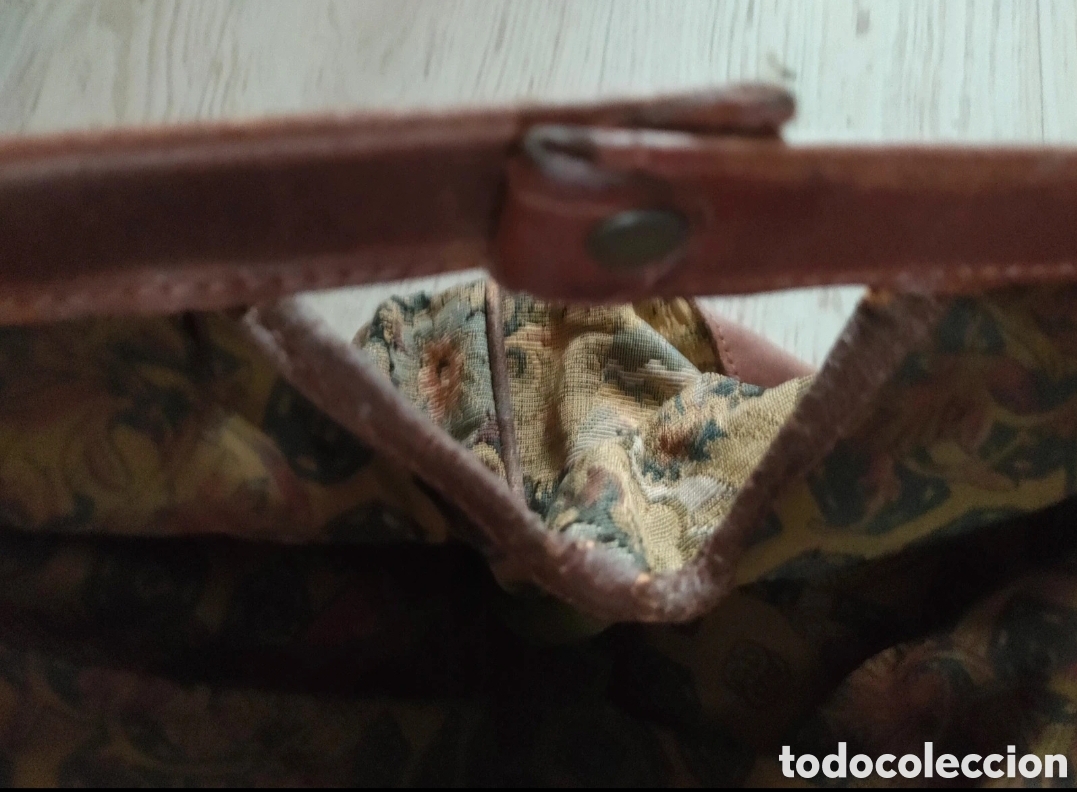 Antig&uuml;edades: Bolsa de viaje vintage - Foto 12