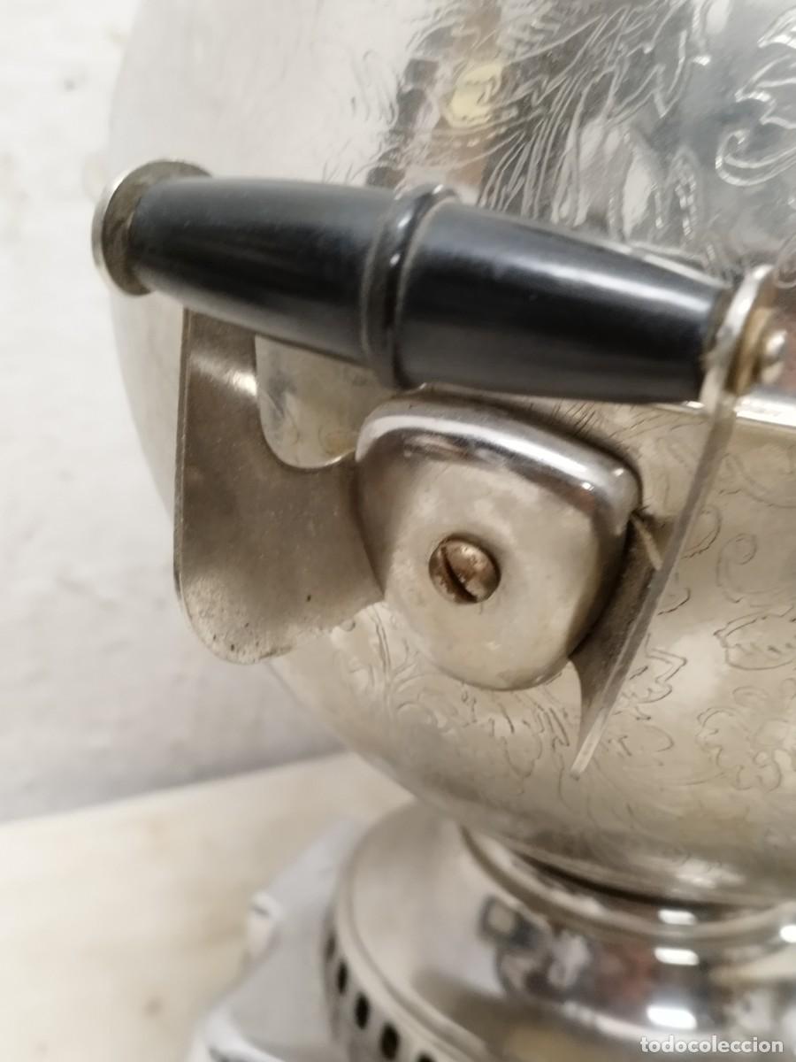 Antig&uuml;edades: Antiguo samovar ruso de la urss comunista. - Foto 7