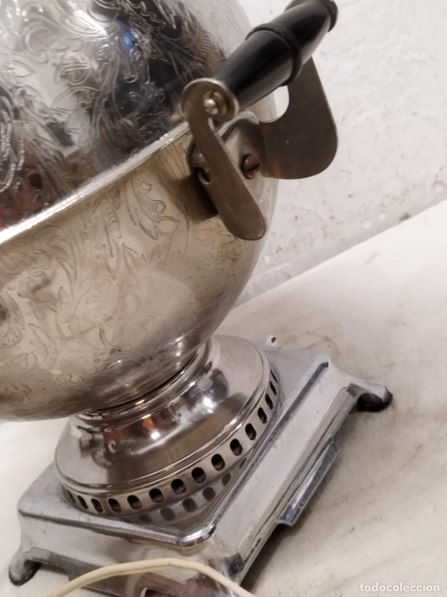 Antig&uuml;edades: Antiguo samovar ruso de la urss comunista. - Foto 12
