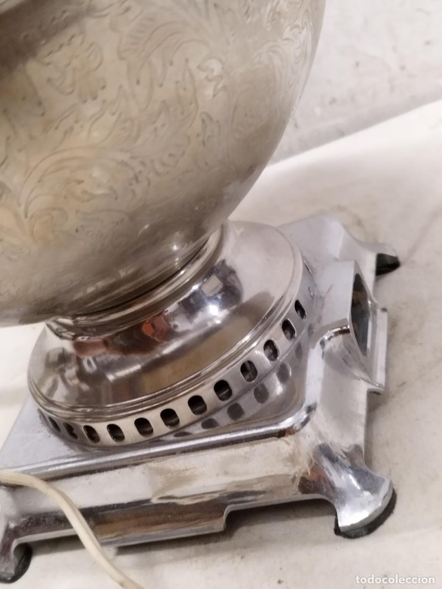 Antig&uuml;edades: Antiguo samovar ruso de la urss comunista. - Foto 13