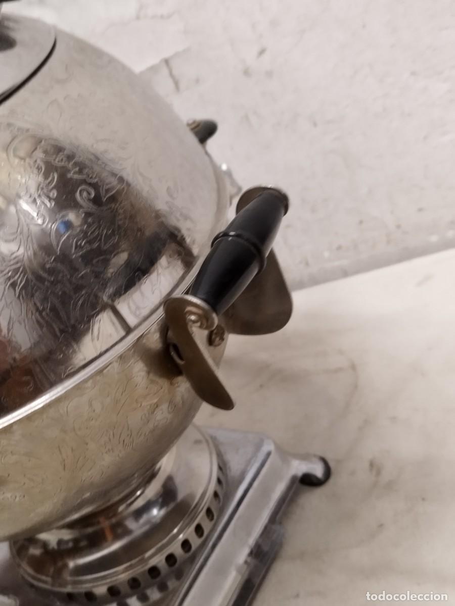 Antig&uuml;edades: Antiguo samovar ruso de la urss comunista. - Foto 16