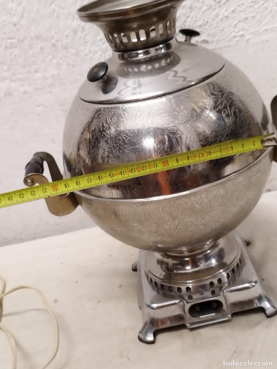 Antig&uuml;edades: Antiguo samovar ruso de la urss comunista. - Foto 20