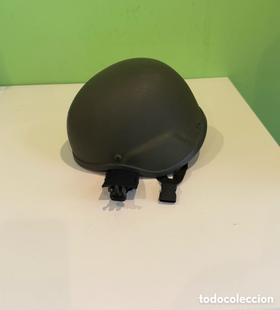 Oggetti Antichi: Casco Airsoft T&aacute;ctico Militar Verde.