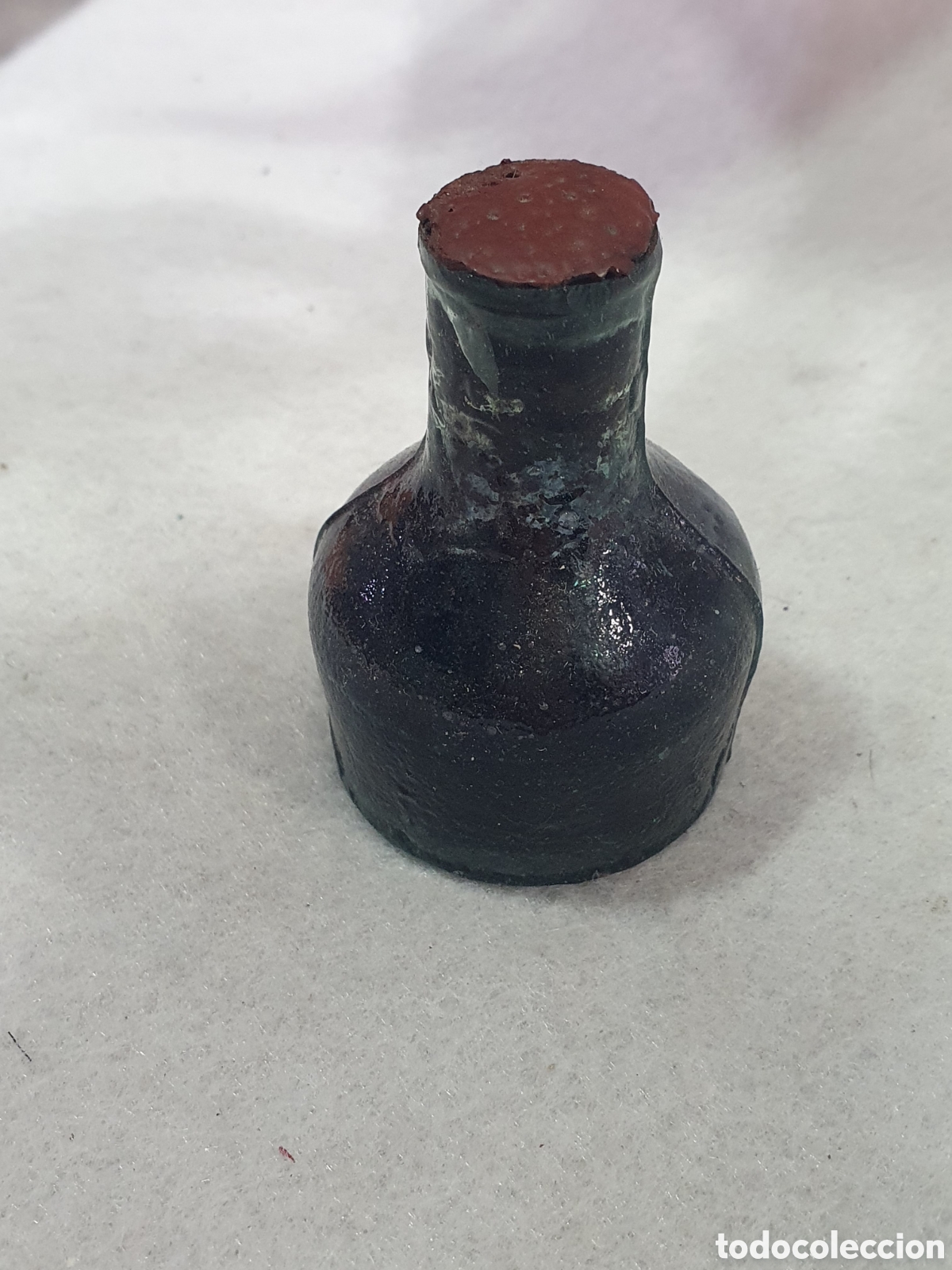 Antig&uuml;edades: Antiguo frasco de tinta. (L62) - Foto 1