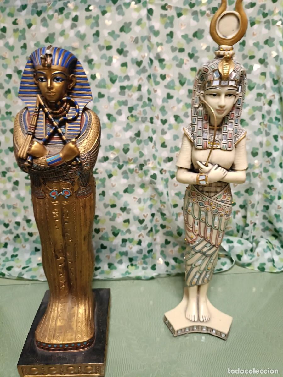 Antig&uuml;edades: Figuras decorativa estilo egipcio - Foto 1