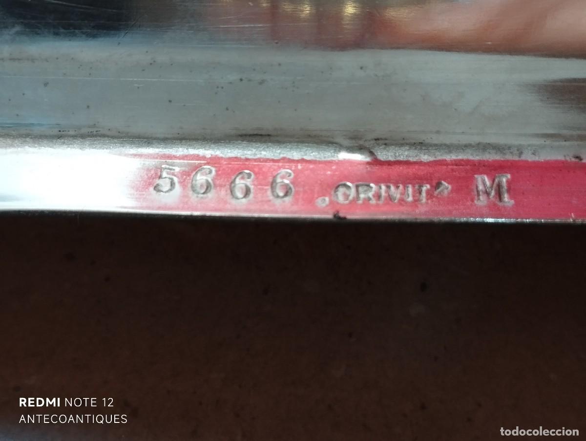 Antig&uuml;edades: TINTERO JUGENDSTIL DE METAL MARCA ORIVIT - Foto 9