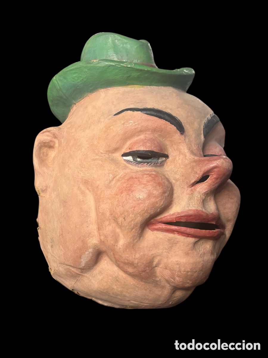 Antig&uuml;edades: Bonito cabezudo, antiguo de ni&ntilde;o.