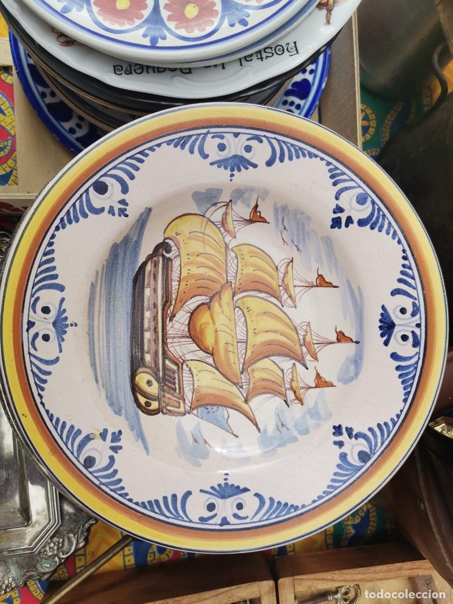 Antig&uuml;edades: PLATOS CERAMICA antiguos - Foto 2