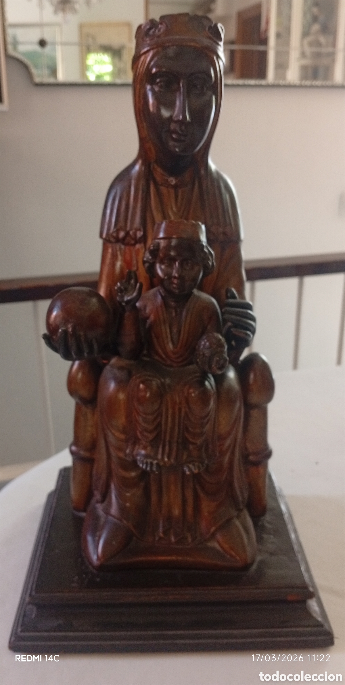 Antig&uuml;edades: imagen de &rdquo;La moreneta&rdquo; la virgen de Montserrat - Foto 2