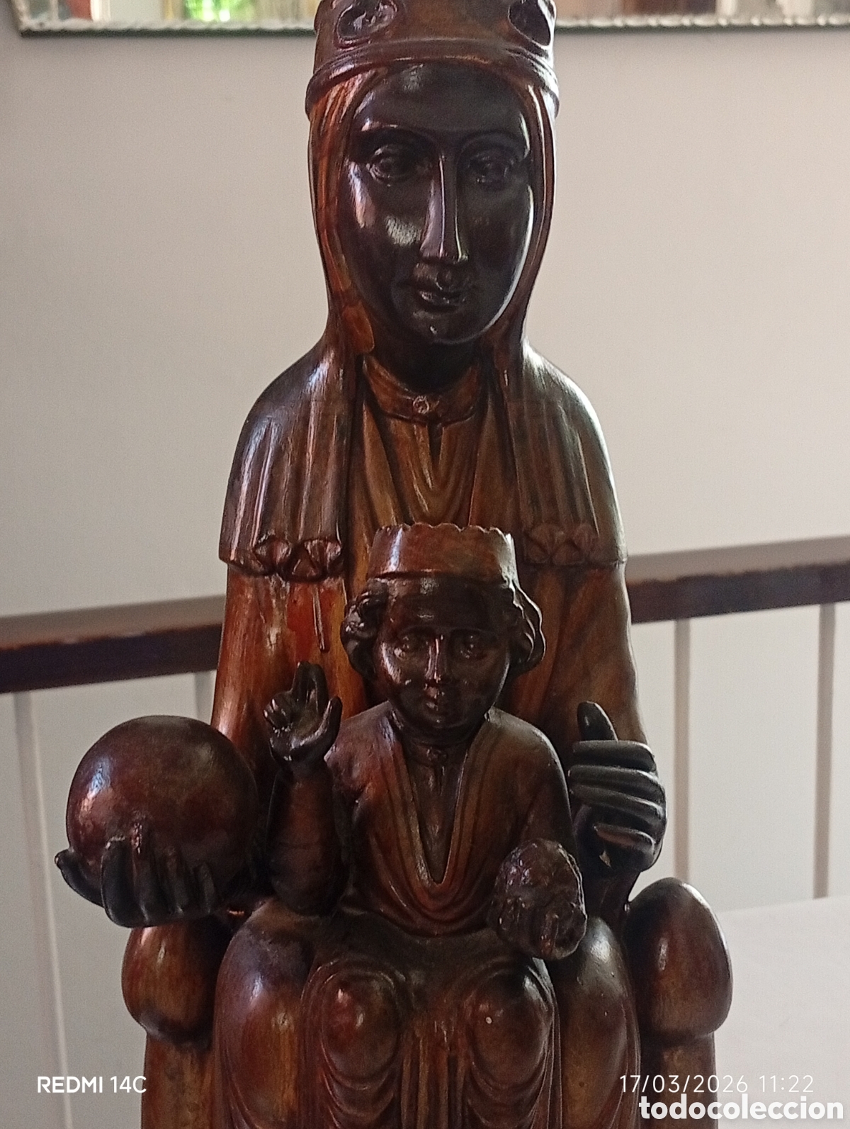 Antig&uuml;edades: imagen de &rdquo;La moreneta&rdquo; la virgen de Montserrat - Foto 3