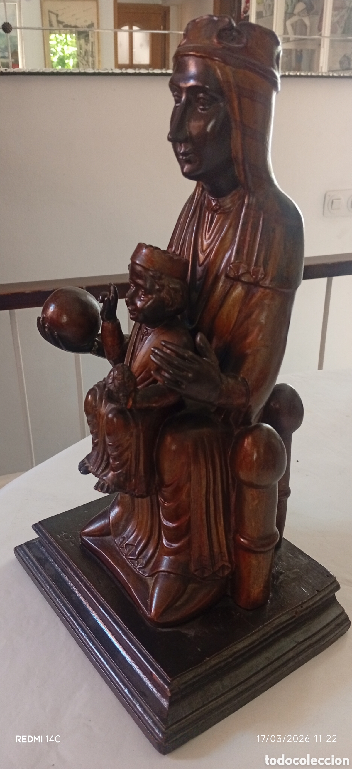 Antig&uuml;edades: imagen de &rdquo;La moreneta&rdquo; la virgen de Montserrat - Foto 4