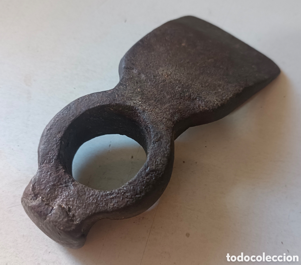Antig&uuml;edades: Antiguo rastro azada sin mango - Foto 1