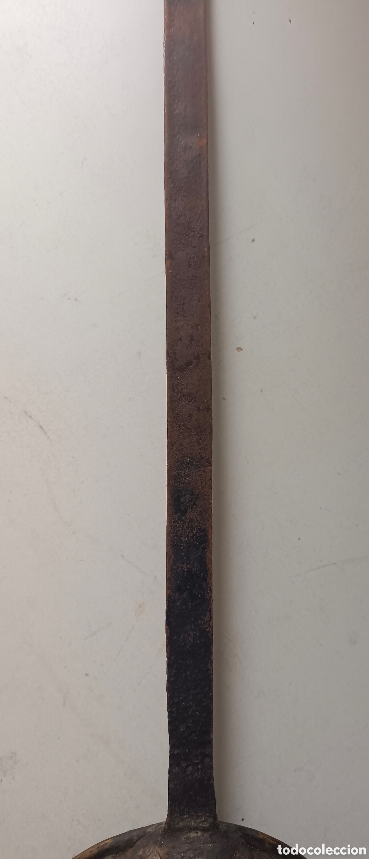 Antig&uuml;edades: Antiguo cucharon o cazo de laton - Foto 10
