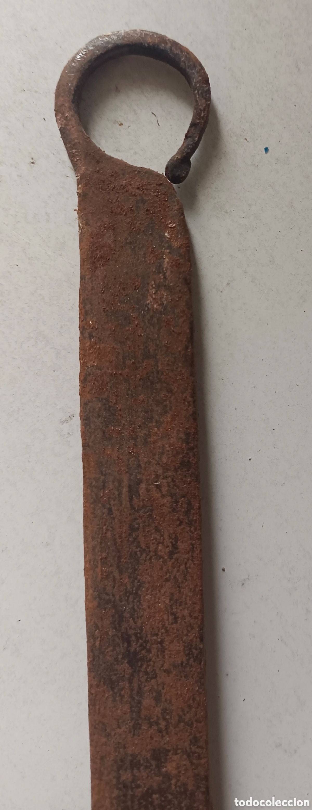 Antig&uuml;edades: Antiguo cucharon o cazo de laton - Foto 12