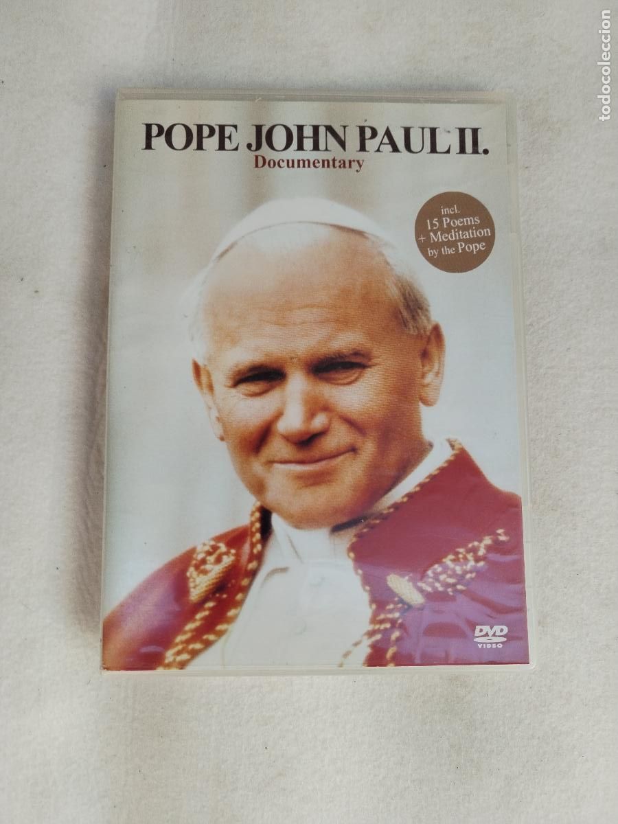 Antig&uuml;edades: dvd pope jhon paul ll documentary 2005 - c186 - Foto 1