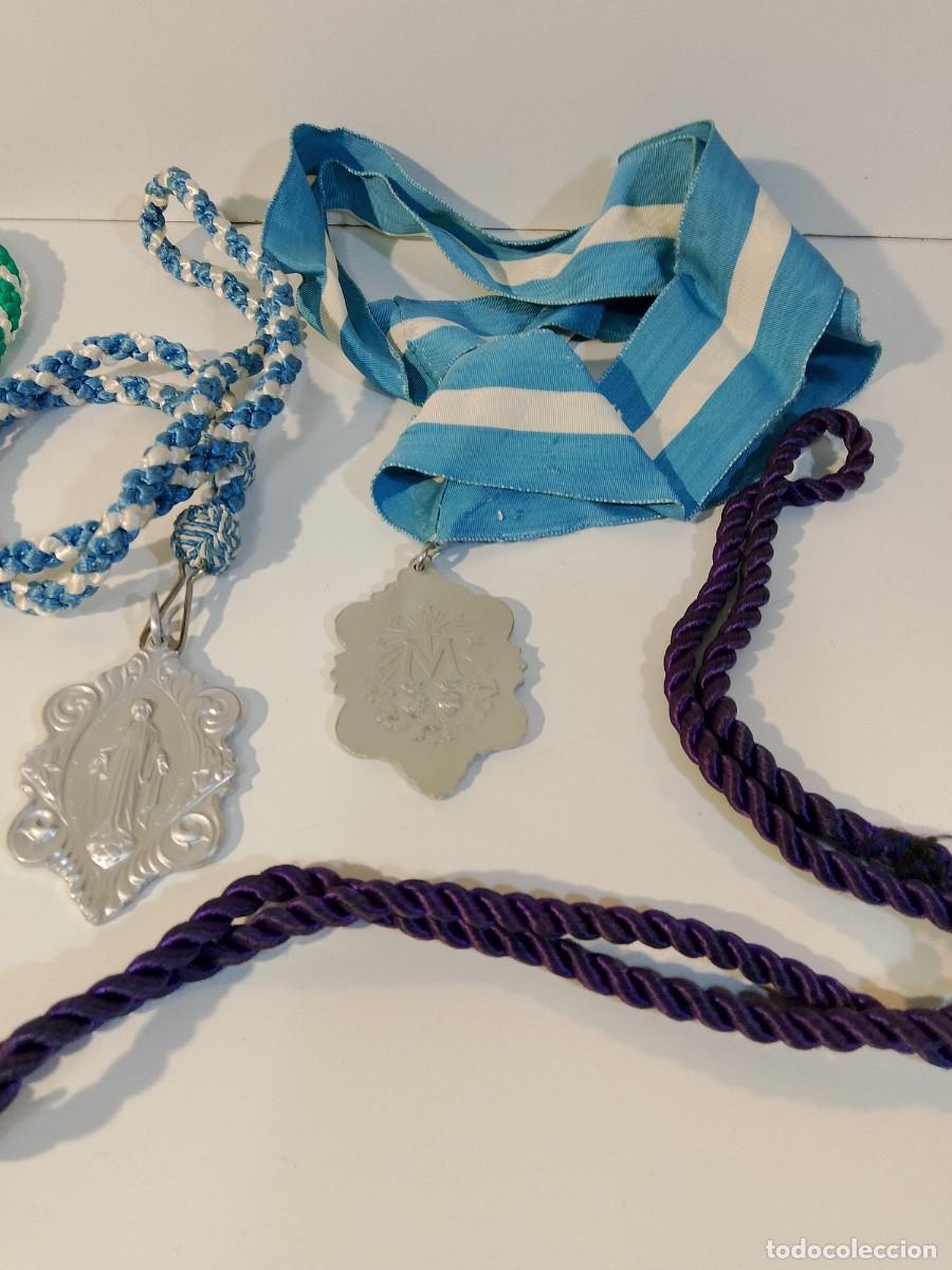 Antig&uuml;edades: medallas religiosas conjunto de 4- - Foto 4