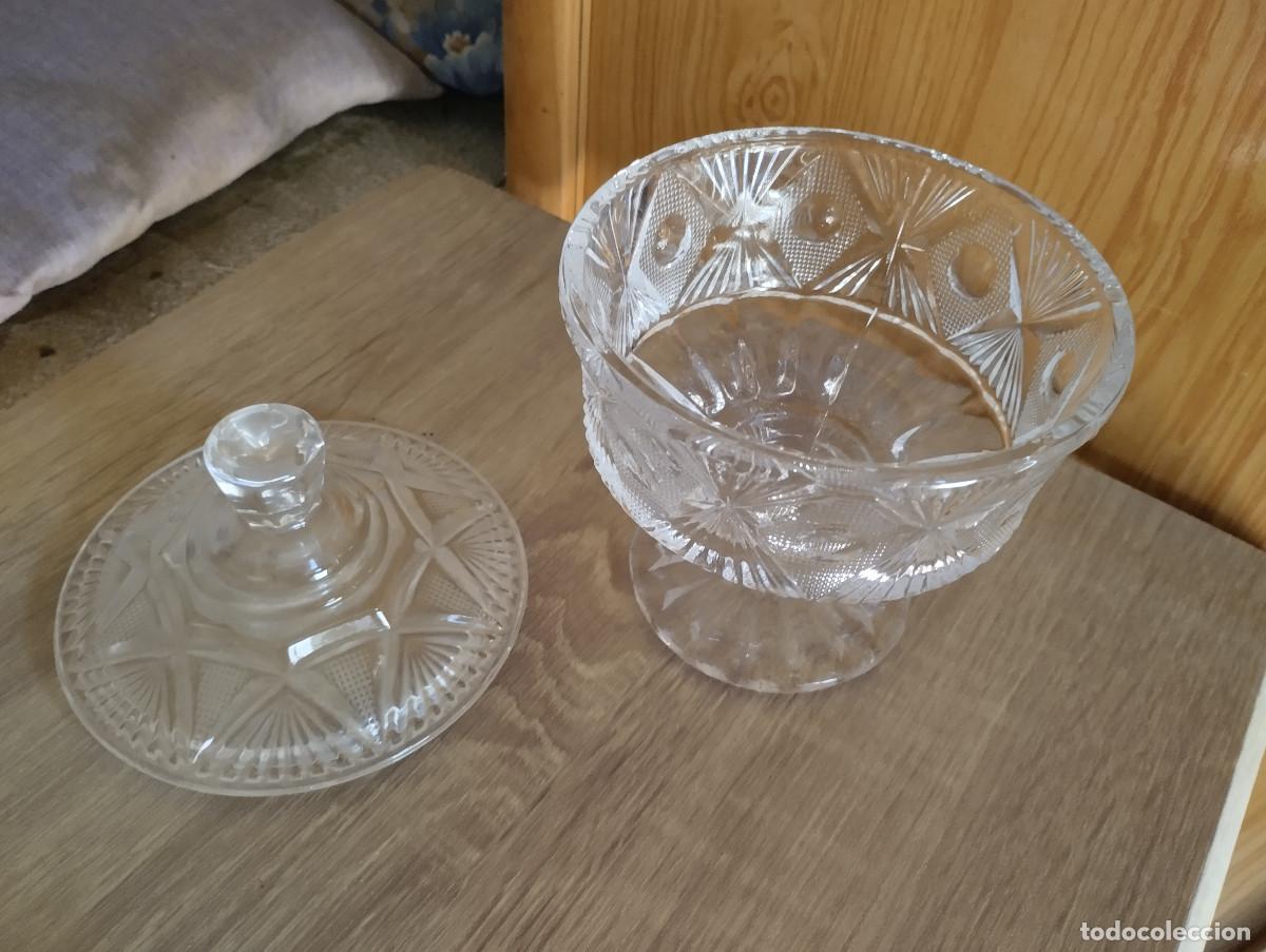Antig&uuml;edades: bombonera de cristal - Foto 2