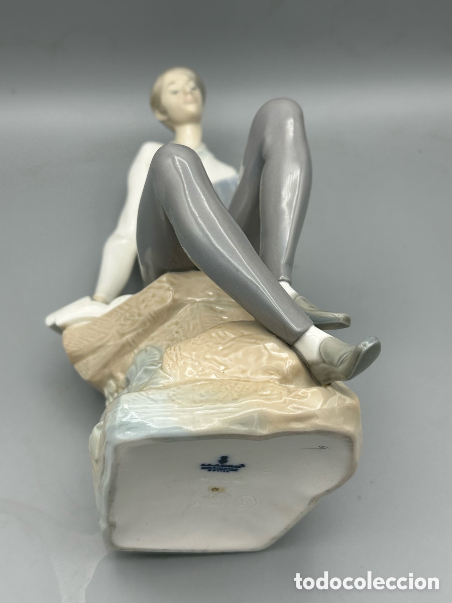 Antig&uuml;edades: REF: 01004684 &ldquo;ESTUDIANTE HEBREO&rdquo; LLADR&Oacute; - Foto 8