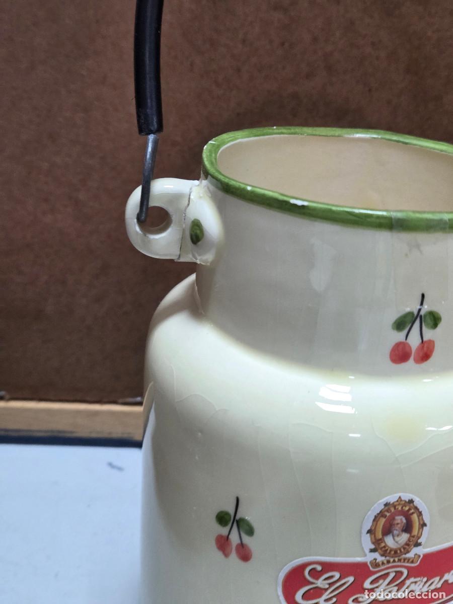 Antig&uuml;edades: lechera de ceramica vintage - Foto 2