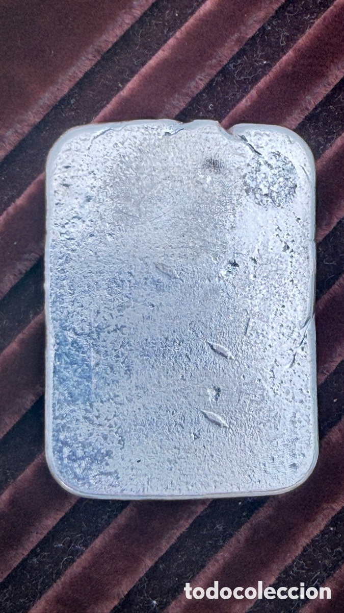 Antig&uuml;edades: Lingote plata 999 coleccionable - Foto 2