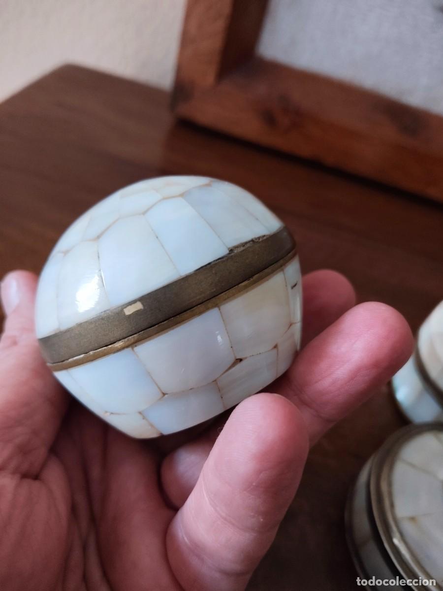 Antig&uuml;edades: 3 cajas tipo n&aacute;car. Ver. - Foto 4