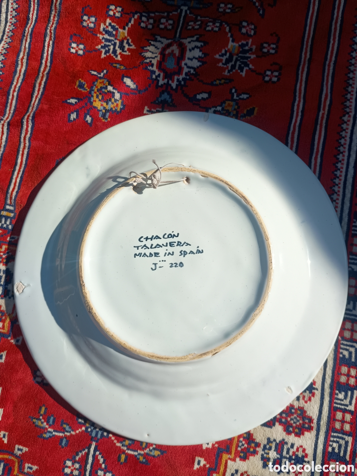 Antig&uuml;edades: Plato Chac&oacute;n Talavera - Foto 4