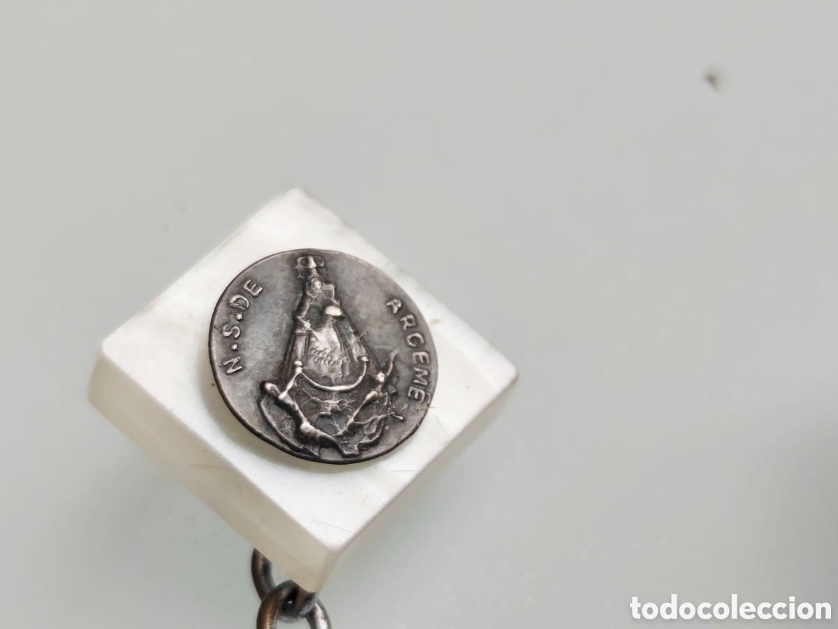 Antig&uuml;edades: Antiguos Gemelos medalla religiosa - Foto 2