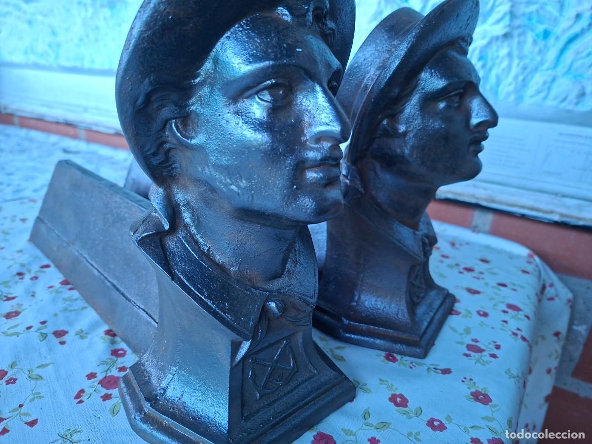 Antig&uuml;edades: MORILLOS EN ACERO FUNDIDO - Foto 3